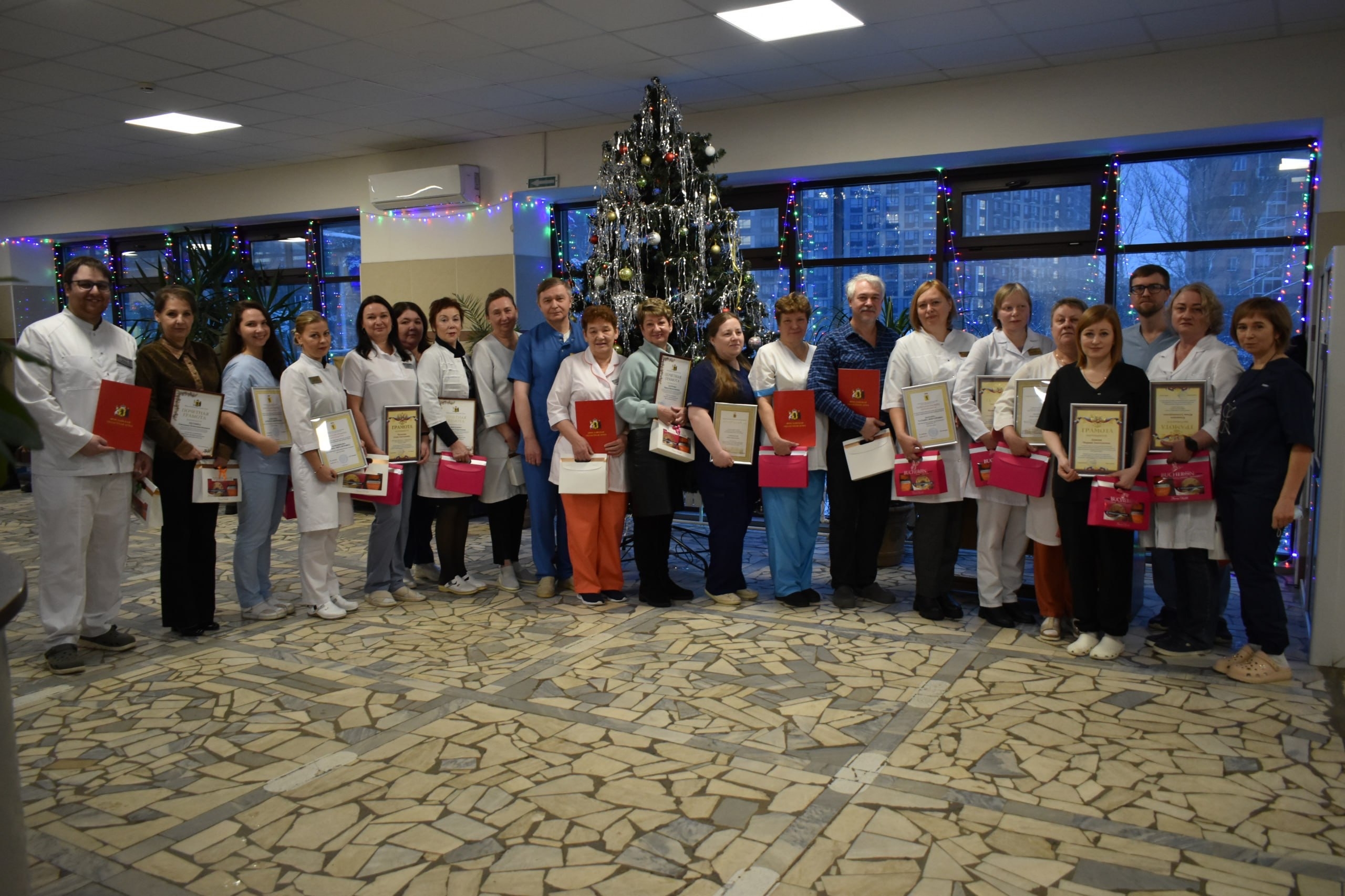 Торжественное награждение сотрудников ЯОКБ к Новому году!🎄🎉