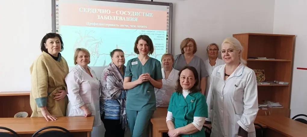 🌟 Эстафету Недели ЗОЖ в рамках месяца добрых дел принял Областной кардиологический диспансер. 💙